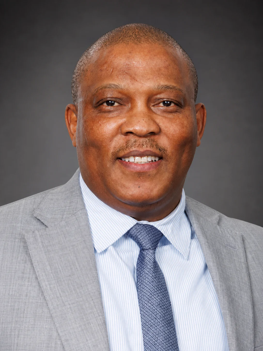 Portrait of Advocate Sandile Khumalo SC, Commissioner assisting the Chairperson - Madlanga Commission of Inquiry
